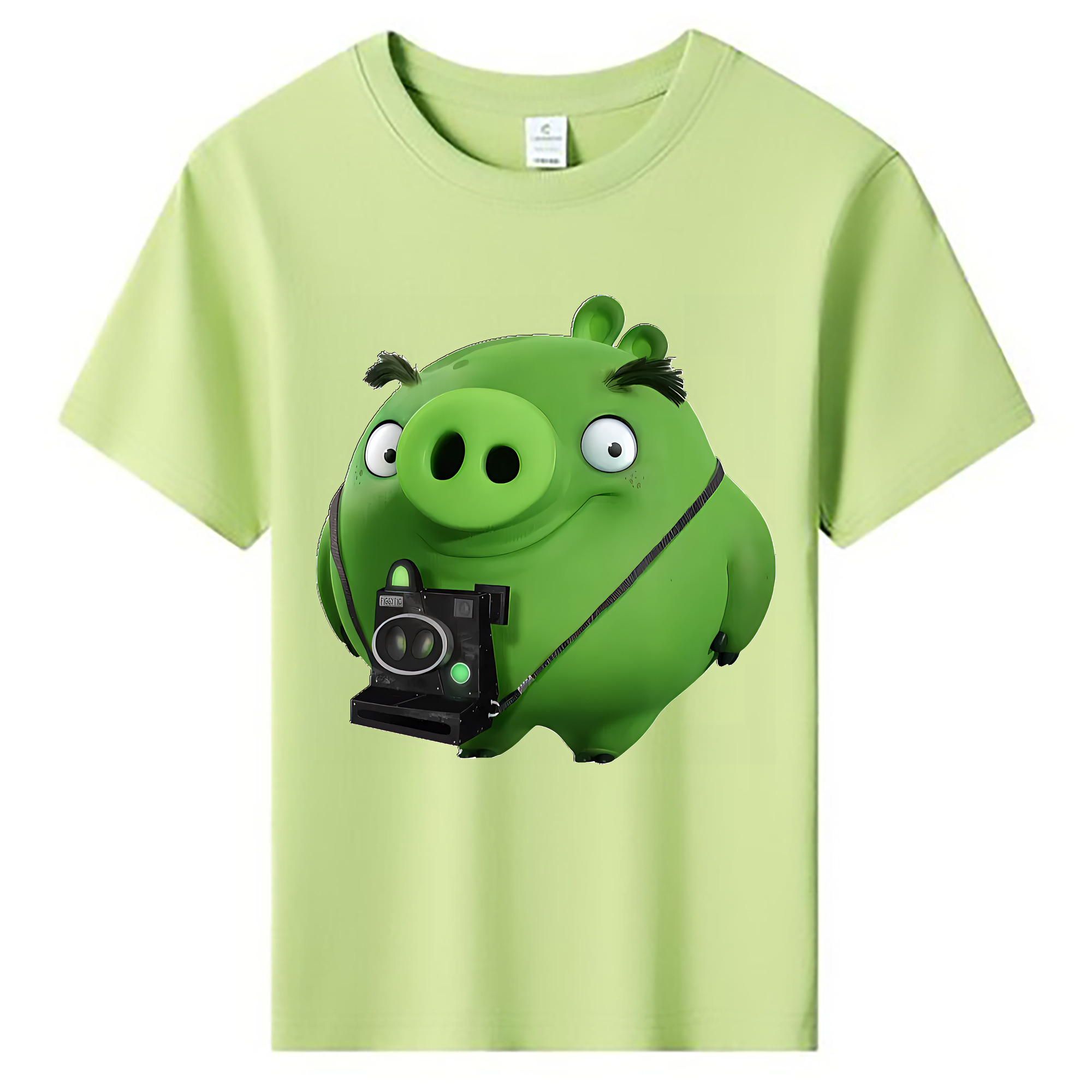 （画像用） Angry Birds アングリーバード 綿100％キッズTシャツ（フロントプリント）